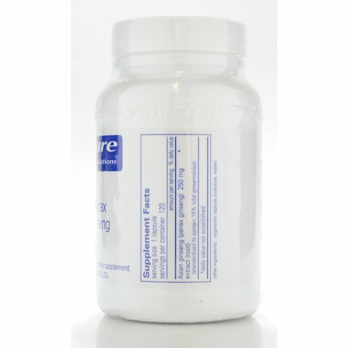 Panax Ginseng 250 mg 120 vcaps by Pure Encapsulations