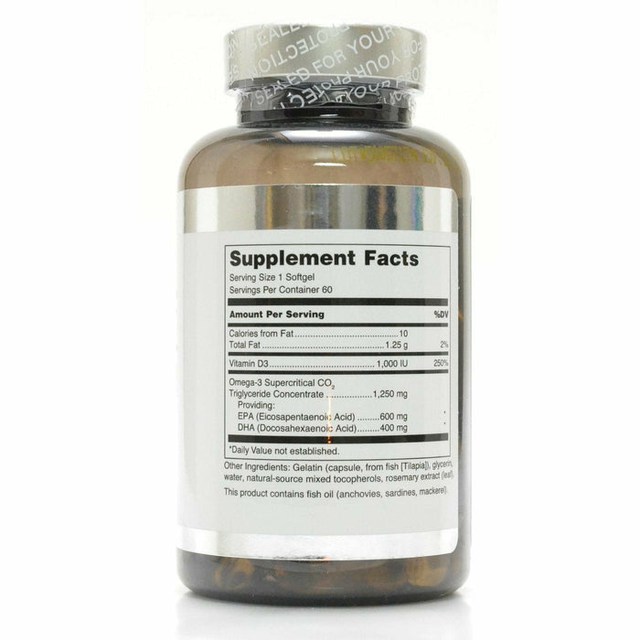 Quell Fish Oil EPA/DHA + D 60 softgels by Douglas Labs