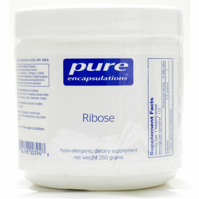 Ribose 250 gms by Pure Encapsulations