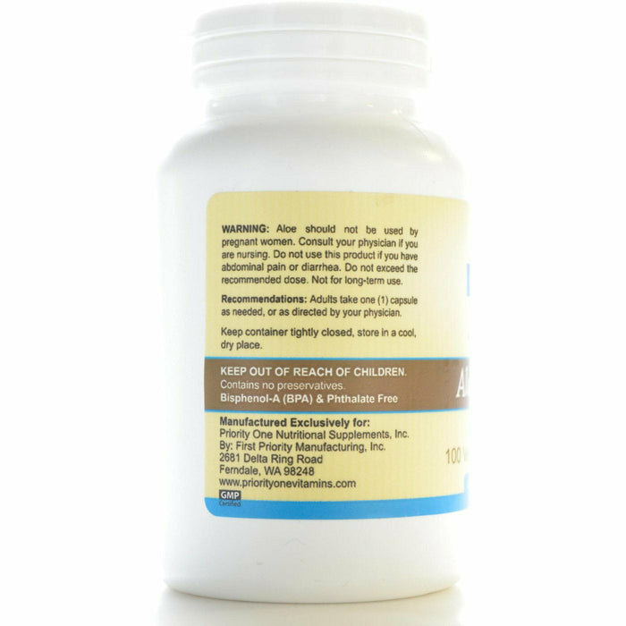 Aloe Complex 100 vcaps by Priority One Vitamins
