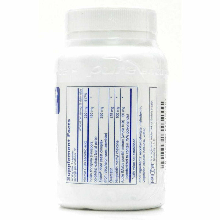 Pure Encapsulations, Aller-Essentials 60 capsules Supplement Facts