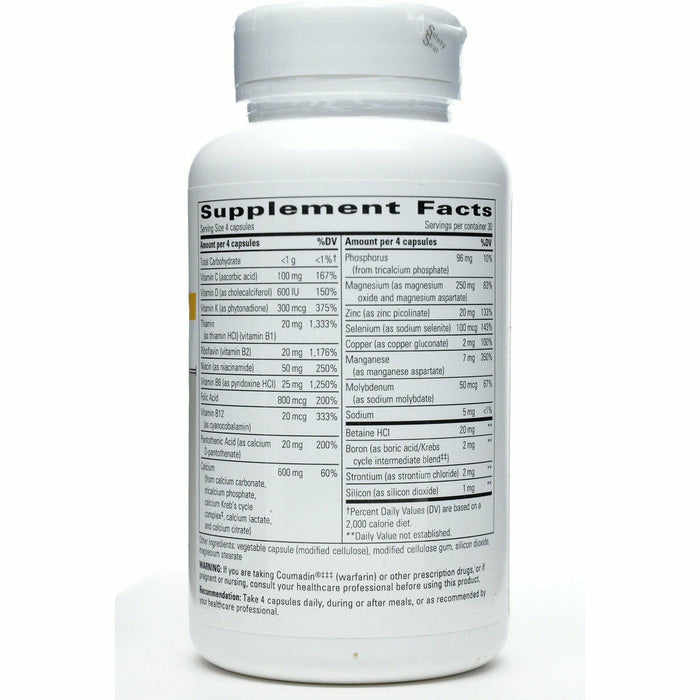 OsteoPrime Forte 120 Capsules Supplement Facts