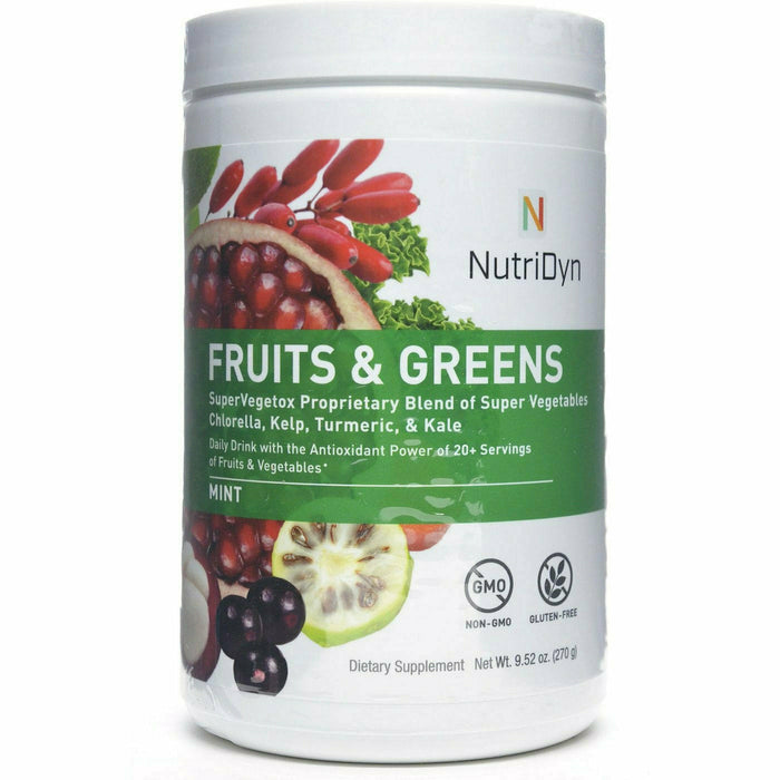 Nutri-Dyn, Fruits & Greens Original Mint (formerly Dynamic Fruits & Greens)