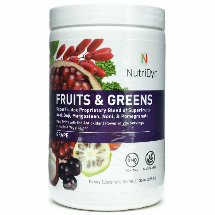 Nutri-Dyn, Fruits & Greens Grape (formerly Dynamic Fruits & Greens)