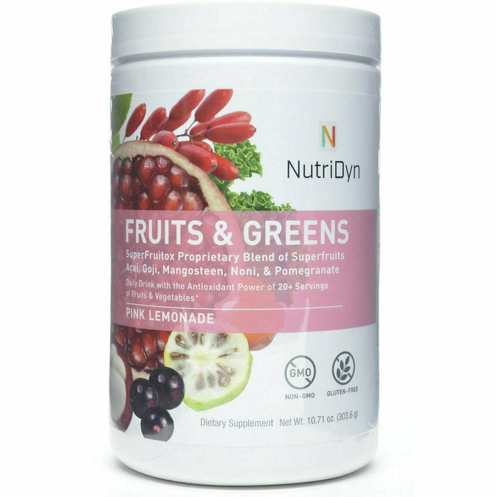 Nutri-Dyn, Fruits & Greens Pink Lemonade (formerly Dynamic Fruits & Greens)