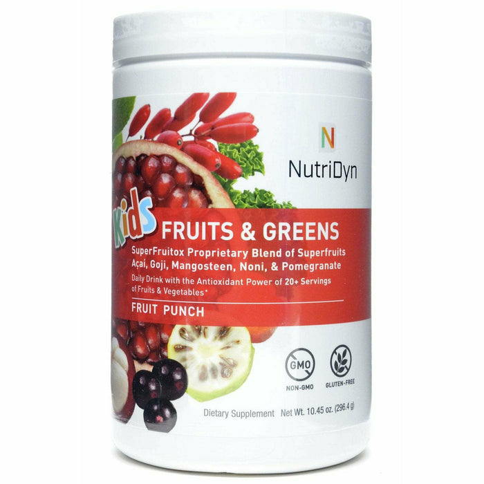 Nutri-Dyn, Fruits & Greens Kids Drink Fruit Punch