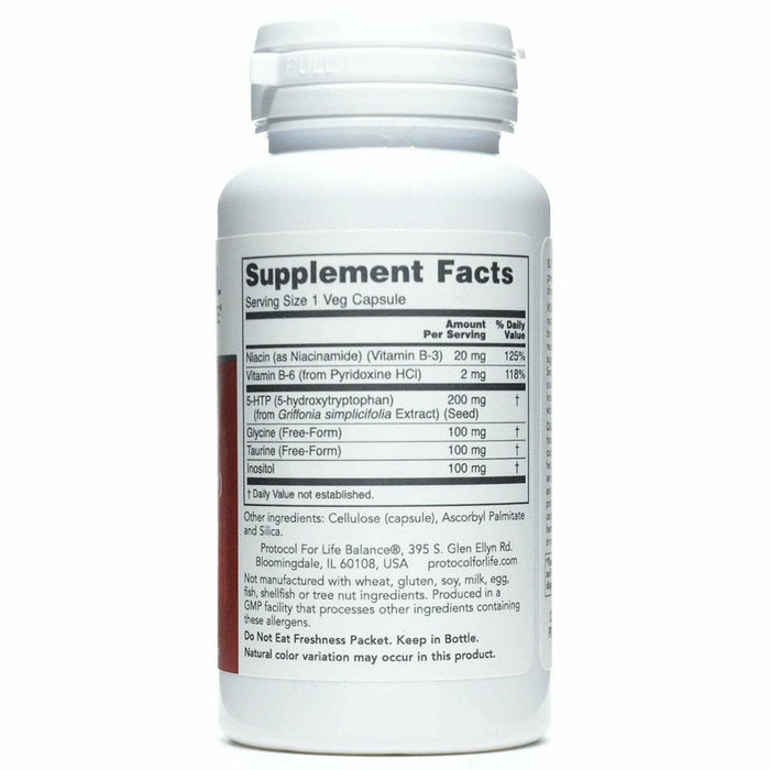 5-HTP 200 mg 60 vcaps by Protocol For Life Balance