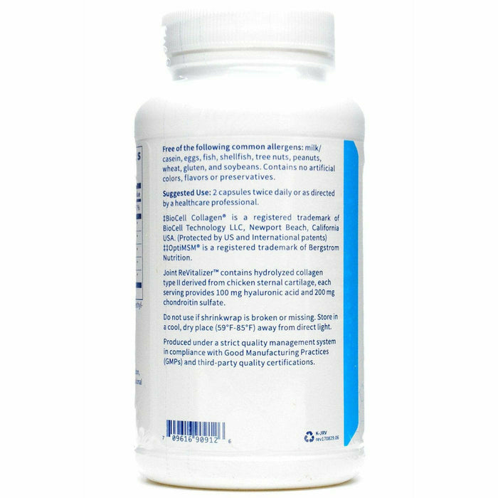 Joint ReVitalizer 120 Capsules by Klaire Labs