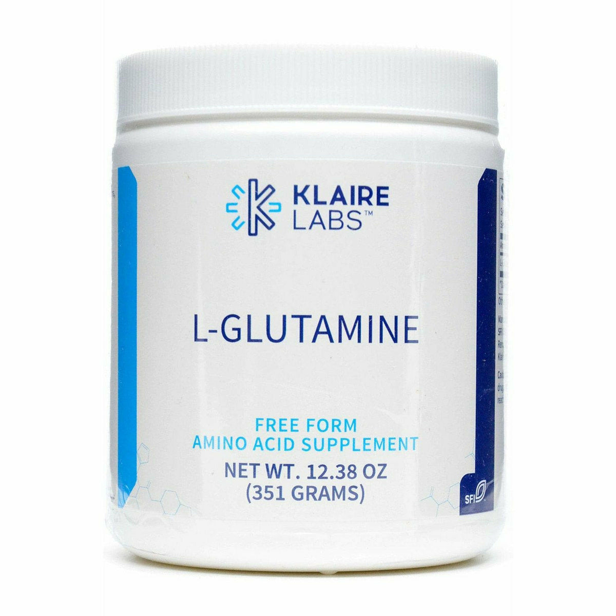 LGlutamine Powder 300 g (60 Servings) Klaire Labs — Blue Sky Vitamin