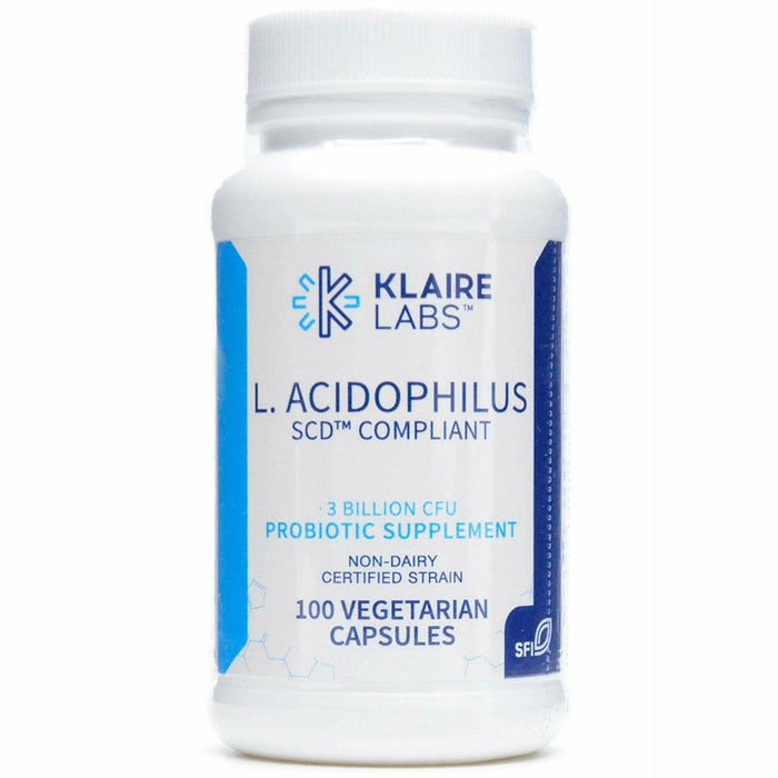 Klaire Labs, L. Acidophilus SCD Compliant 100c