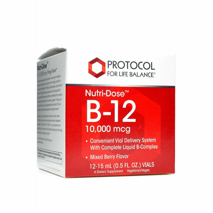 Protocol, B-12 10,000mcg Vials 12/Box