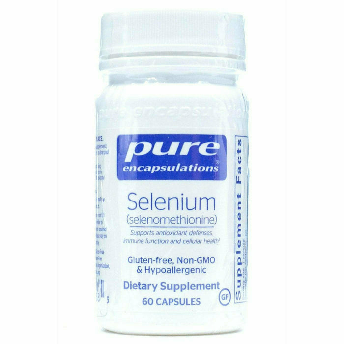 Pure Encapsulations, Selenium 200 mcg 60 capsules