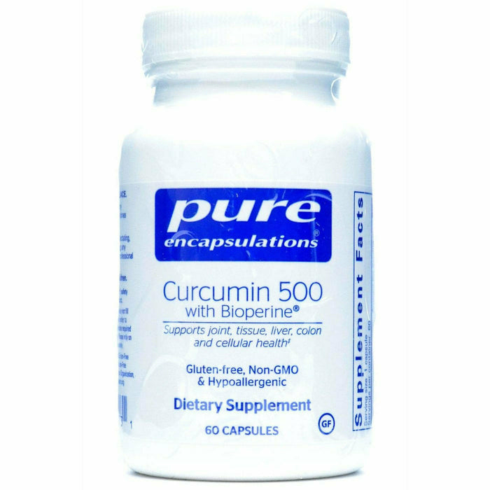Pure Encapsulations, Curcumin 500 with Bioperine 60 capsules