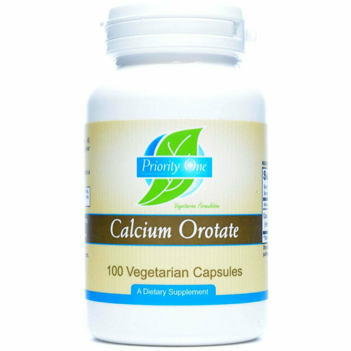Priority One Vitamins, Calcium Orotate 100 caps