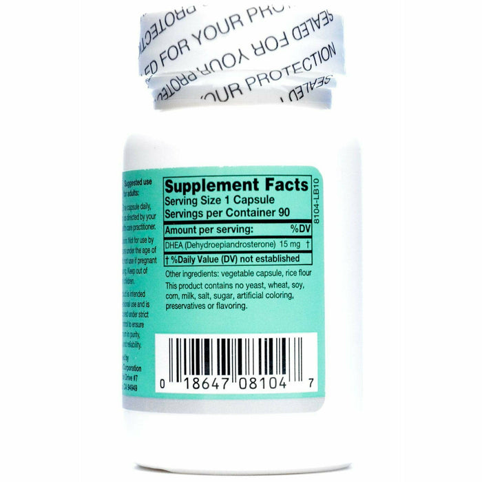 DHEA 15 mg 90 vcaps by Karuna