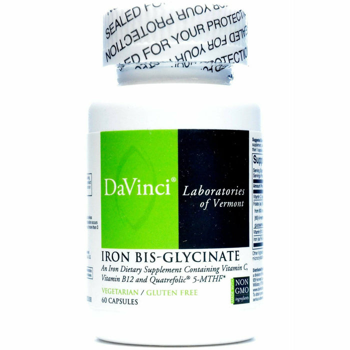 Davinci Labs, Iron BIS-Glycinate 60 vcaps