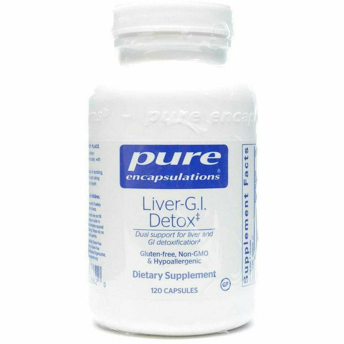Pure Encapsulations, Liver-G.I. Detox 120 caps