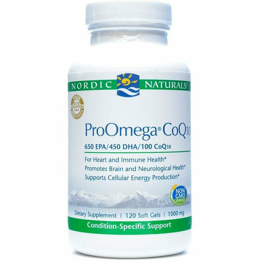 Nordic Naturals, ProOmega CoQ10 1000 mg 60 gels