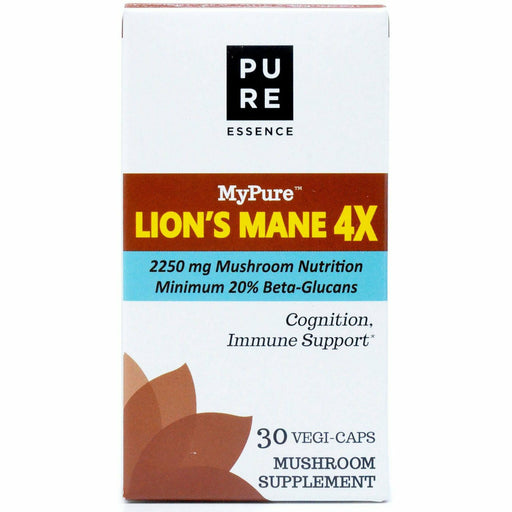 Pure Essence, MyPure Lions Mane 4X  30 vcaps