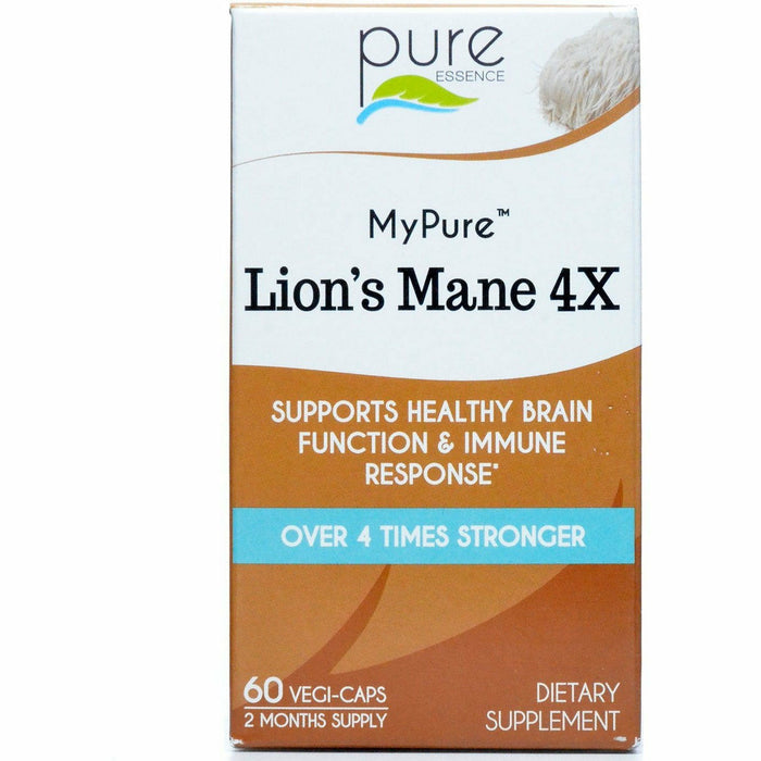 Pure Essence, MyPure Lions Mane 4X  60 vcaps