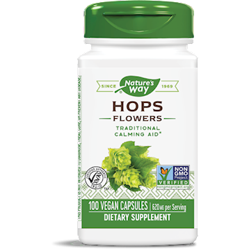Hops Flowers 310 mg 100 caps by Nature's Way