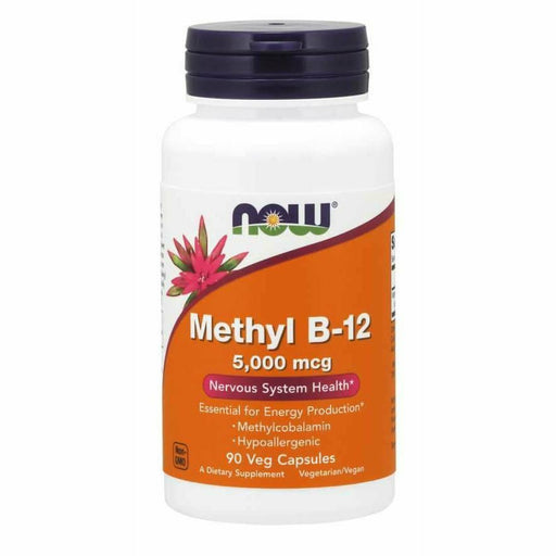 Methyl B-12 5,000 Mcg 90 Vegcaps By Now