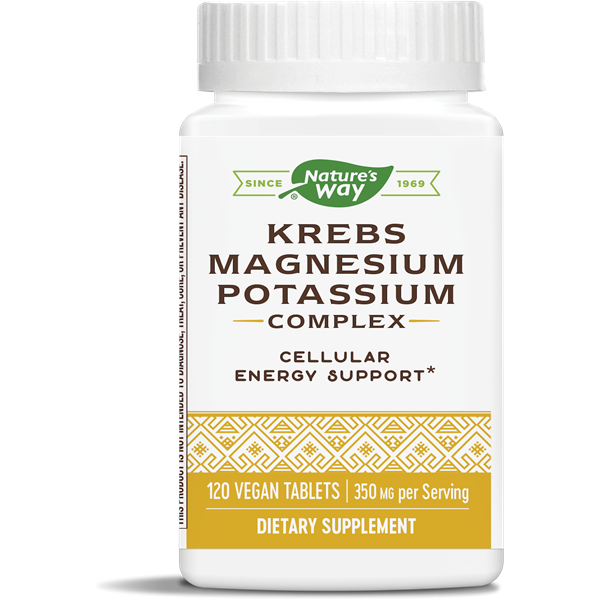 Krebs Magnesium Potassium Complex 120 tabs by Nature's Way
