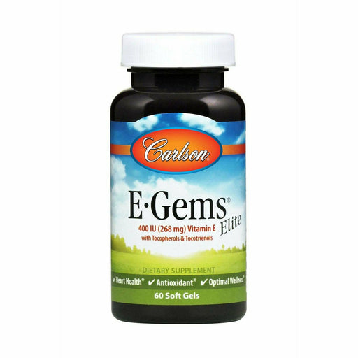 Carlson Labs, EGems Elite 400 IU 60 gels