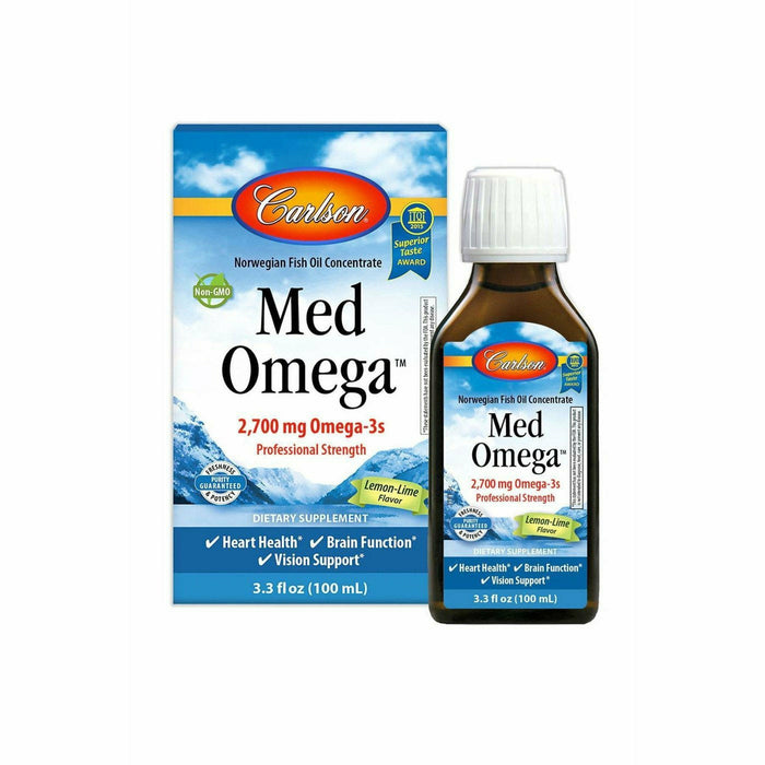 MedOmega Fish Oil 2,700 mg 3.3 fl. oz. by Carlson Labs