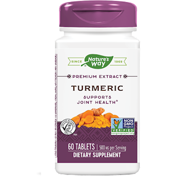 Nature's Way, Turmeric Standardized 450 mg 60 tabs