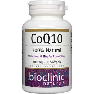 Bioclinic Naturals, CoQ10 400 Mg 30 Gels