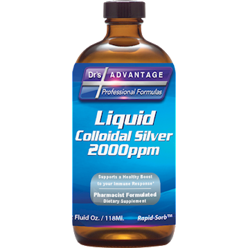 Liquid Colloidal Silver 2000 ppm 2 fl oz by Dr.'s Advantage