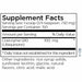 CoQ10 Powder [Orange Flavor] 110 g by Metabolic Maintenance Supplement Facts Label
