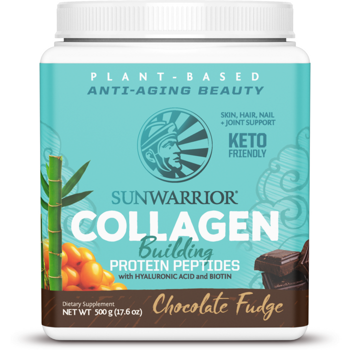 Sunwarrior, Collagen Plant Based Chocolate 20 Servings