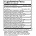BioMaintenance Shelf Stable 60 caps by Metabolic Maintenance Supplement Facts Label
