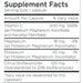 Buffered Vitamin C 500 mg 100 caps by Metabolic Maintenance Supplement Facts Label