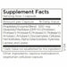 GluDaZyme 500mg 60 caps by Metabolic Maintenance Supplement Facts Label