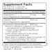 Happy Belly 90 caps by Metabolic Maintenance Supplement Facts Label
