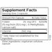 L-Methylfolate 15 mg 60 caps by Metabolic Maintenance Supplement Facts Label