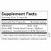 Silymarin 300 mg 60 caps by Metabolic Maintenance Supplement Facts Label