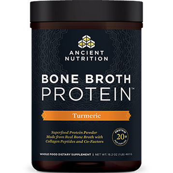 Bone Broth Protein Turmeric 20 serv By Ancient Nutrition