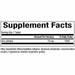 Supplement Facts, Natural Factors, Zinc Citrate 90 Tabs
