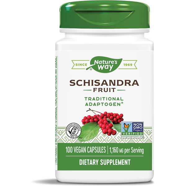 Schizandra 580 mg 100 caps by Nature's Way