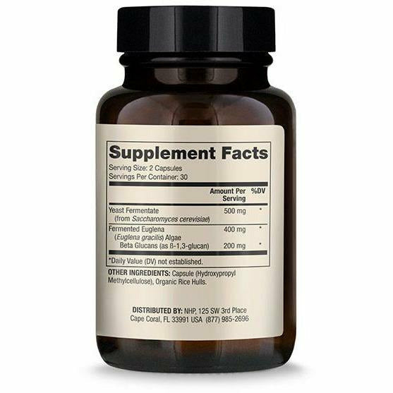 Fermented Beta Glucans 60 caps by Dr. Mercola Supplement Facts