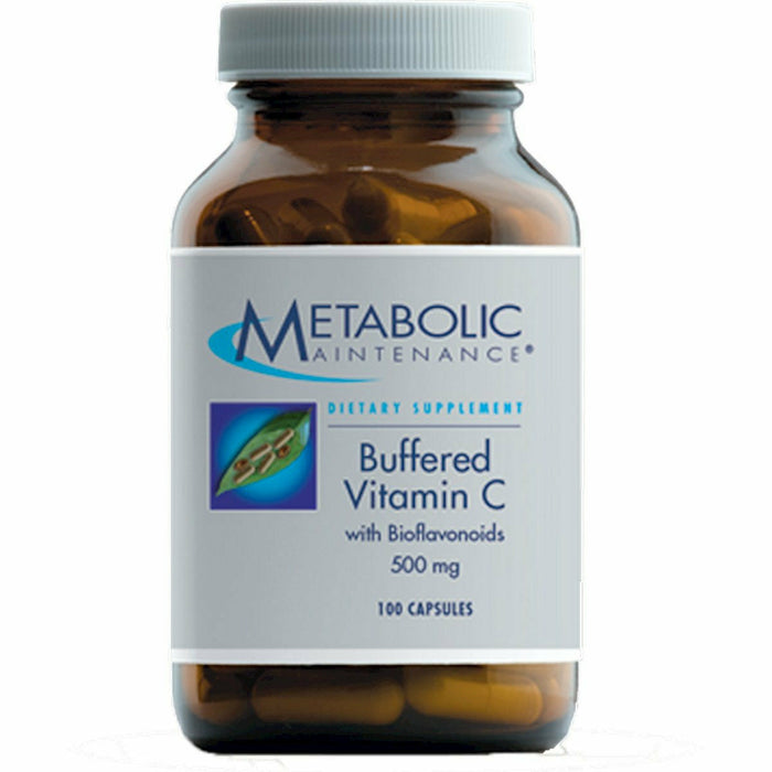 Metabolic Maintenance, Buffered Vitamin C 500 mg 100 caps