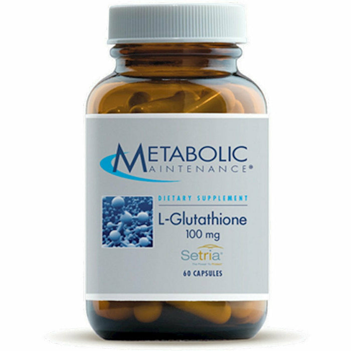 Metabolic Maintenance, L-Glutathione 100 mg 60 caps