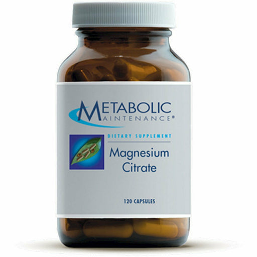 Metabolic Maintenance, Magnesium Citrate 120 caps