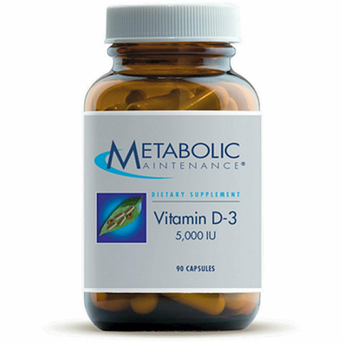 Metabolic Maintenance, Vitamin D-3 5000 IU 90 vcaps 