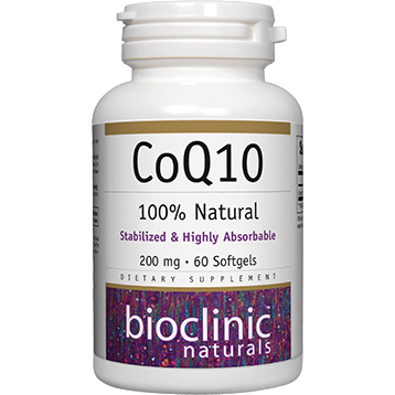 Bioclinic Naturals, CoQ10 200 Mg 60 Gels