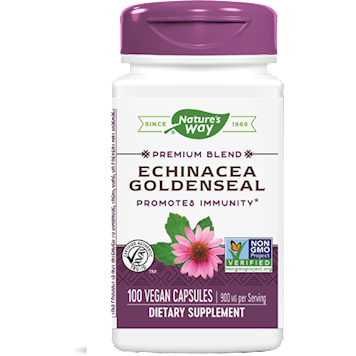 Echinacea w/Goldenseal Root Complex 100 caps by Nature's Way